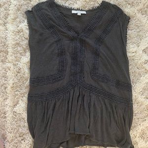 LOFT gray shirt